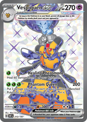 Vespiquen EX - 212-197 - FULL ART