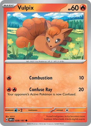 Vulpix - 028-197