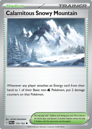 Calamitous Snowy Mountain - 174-193 (RH)