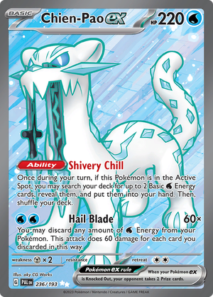 Chien-Pao EX - 236-193 - FULL ART