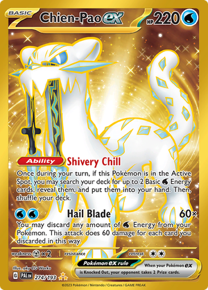 Chien-Pao EX - 274-193 - SECRET RARE