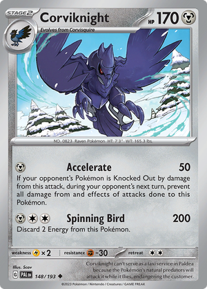 Corviknight - 148-193 (RH)