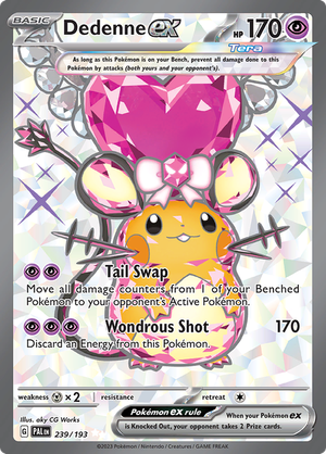 Dedenne EX - 239-193 - FULL ART