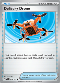 pokemon scarlet violet paldea evolved delivery drone 178 193 rh