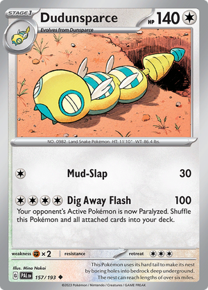 Dudunsparce - 157-193 (RH)