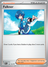 pokemon scarlet violet paldea evolved falkner 180 193 rh