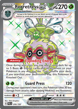 Forretress EX - 230-193 - FULL ART