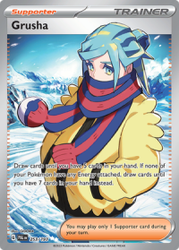 pokemon scarlet violet paldea evolved grusha 253 193 full art