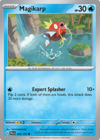 pokemon scarlet violet paldea evolved magikarp 042 193 rh