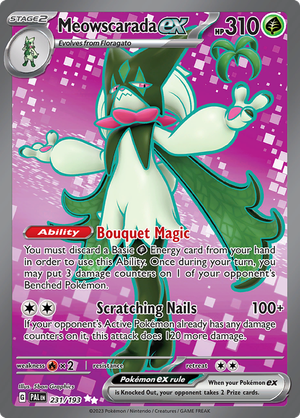 Meowscarada EX - 231-193 - FULL ART