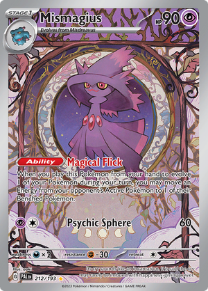 Mismagius - 212-193 - Illustration Rare