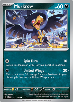 Murkrow - 131-193 (RH)