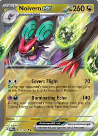 pokemon scarlet violet paldea evolved noivern ex 153 193