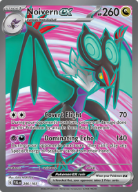 pokemon scarlet violet paldea evolved noivern ex 246 193 full art