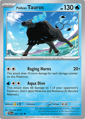 Paldean Tauros - 041-193