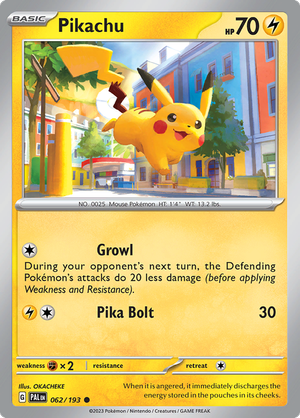 Pikachu - 062-193 (RH)