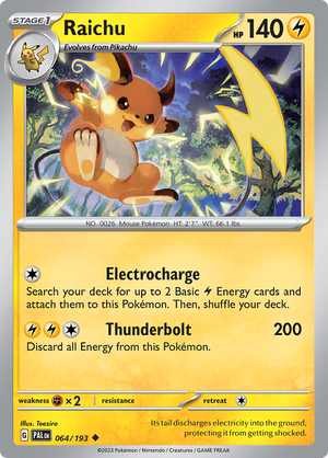 Raichu - 064-193 (RH)