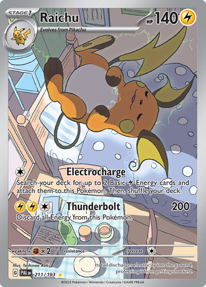 Raichu - 211-193 - Illustration Rare