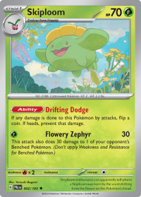 pokemon scarlet violet paldea evolved skiploom 002 193 rh