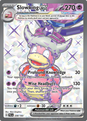 Slowking EX - 238-193 - FULL ART