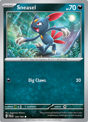 Sneasel - 133-193 (RH)