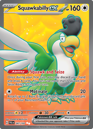 Squawkabilly EX - 247-193 - FULL ART