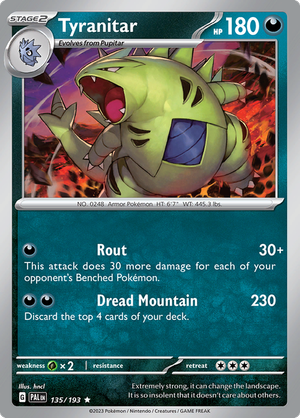 Tyranitar - 135-193 (RH)