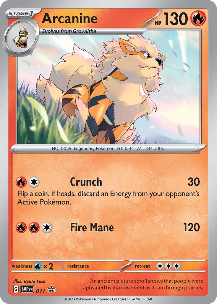 Arcanine - SVP011