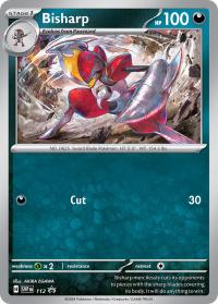 pokemon scarlet violet promos bisharp svp112