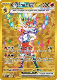 pokemon scarlet violet promos cinderace ex svp163