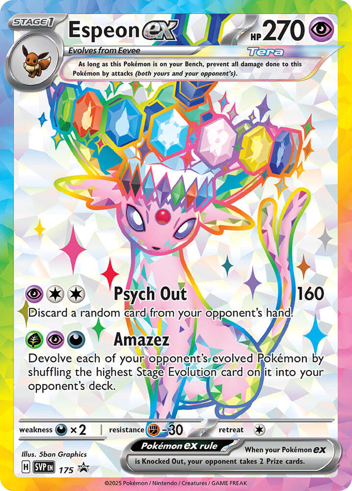 Espeon EX - SVP175
