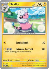 pokemon scarlet violet promos flaaffy svp015