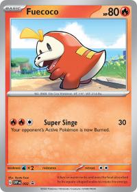 pokemon scarlet violet promos fuecoco svp002