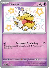 pokemon scarlet violet promos greavard svp070