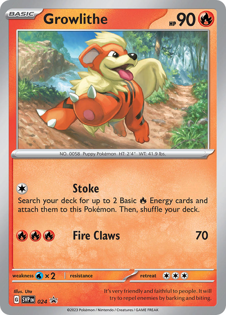 Growlithe - SVP024