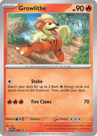 pokemon scarlet violet promos growlithe svp024