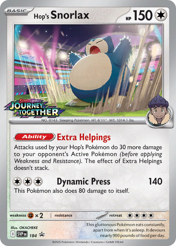 Hop’s Snorlax - SVP184