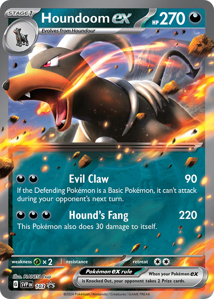 Houndoom EX - SVP103