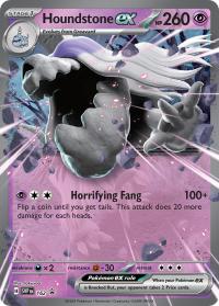 pokemon scarlet violet promos houndstone ex svp162