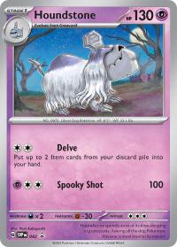 pokemon scarlet violet promos houndstone svp042