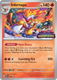 pokemon scarlet violet promos infernape svp116