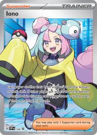 pokemon scarlet violet promos iono svp124