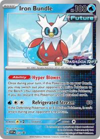 pokemon scarlet violet promos iron bundle svp058 prerelease promo