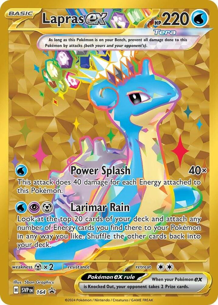 Lapras EX - SVP164