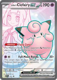 pokemon scarlet violet promos lillie s clefairy ex svp195