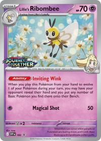 pokemon scarlet violet promos lillie s ribombee svp183
