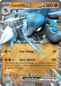 pokemon scarlet violet promos lucario ex svp017