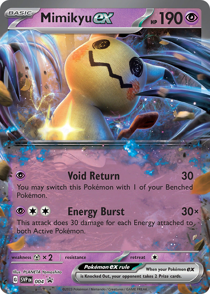 Mimikyu EX - SVP004