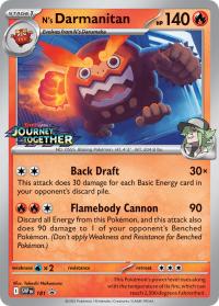 pokemon scarlet violet promos n s darmanitan svp181
