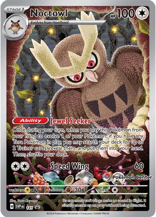 Noctowl - SVP141 (Pokemon Center Exclusive)